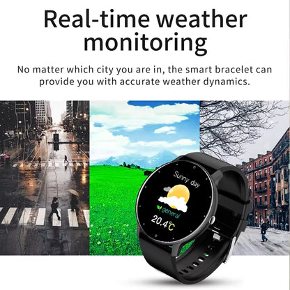 2026 Smart Watch Women Men Ladies Gift Sport Fitness Men Watches Heart Rate Monitor Waterproof Smartwatch for Android IOS